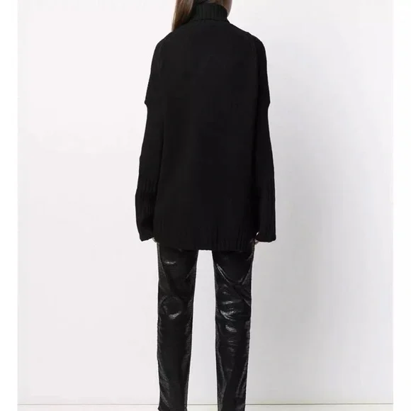Zadig & Voltaire Rock And Roll Black Wool Sweater